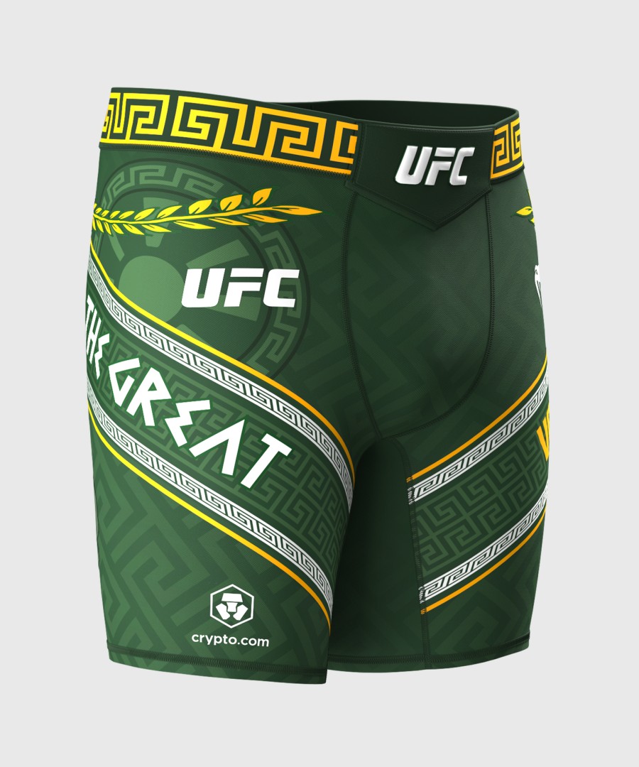 muži ufc unrivaled by venum green alexander volkanovski vale tudo short
