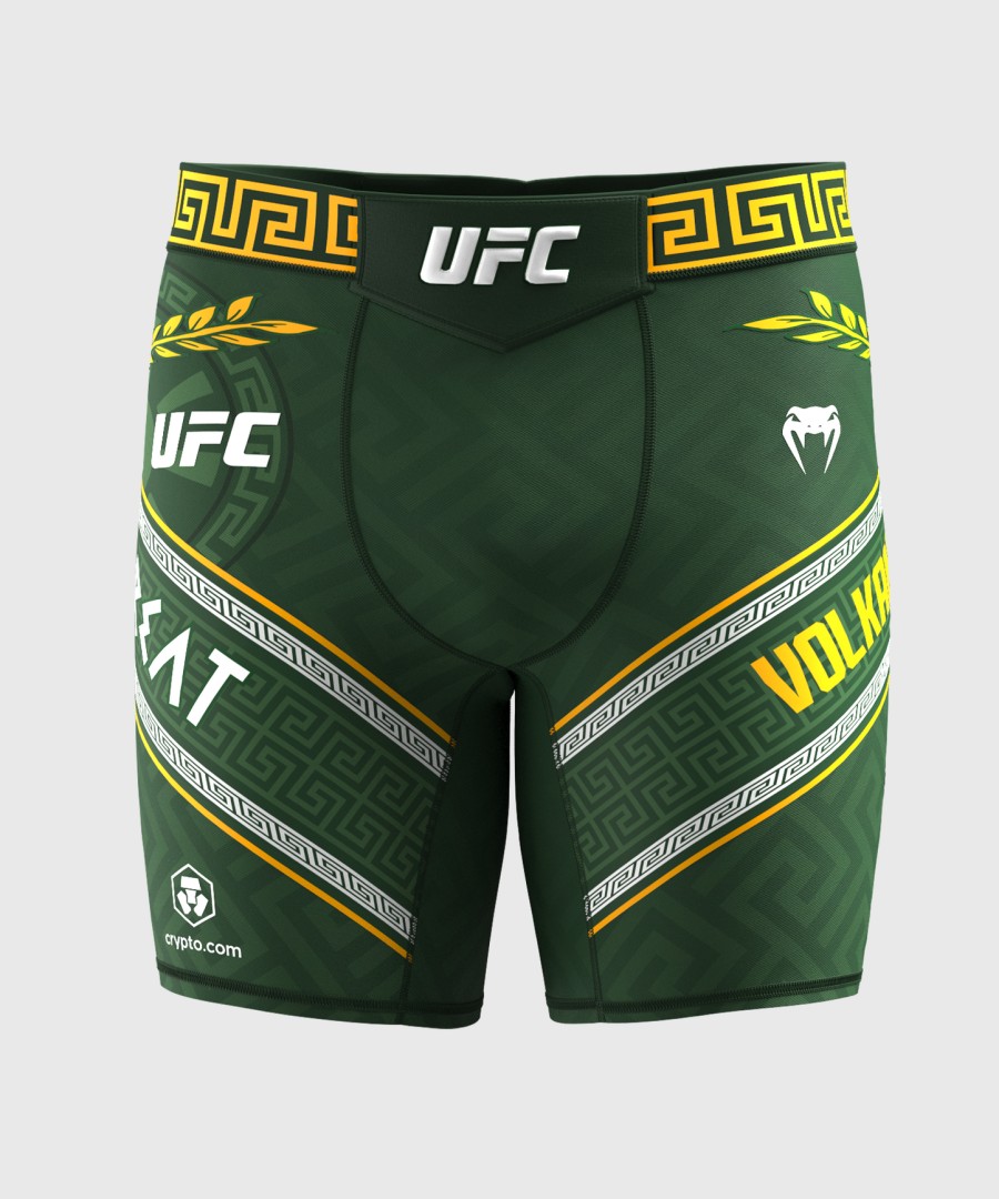 muži ufc unrivaled by venum green alexander volkanovski vale tudo short