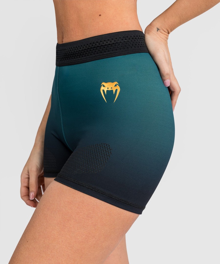 kraťasy venum tactical xt vale tudo - černo-lesní zelená