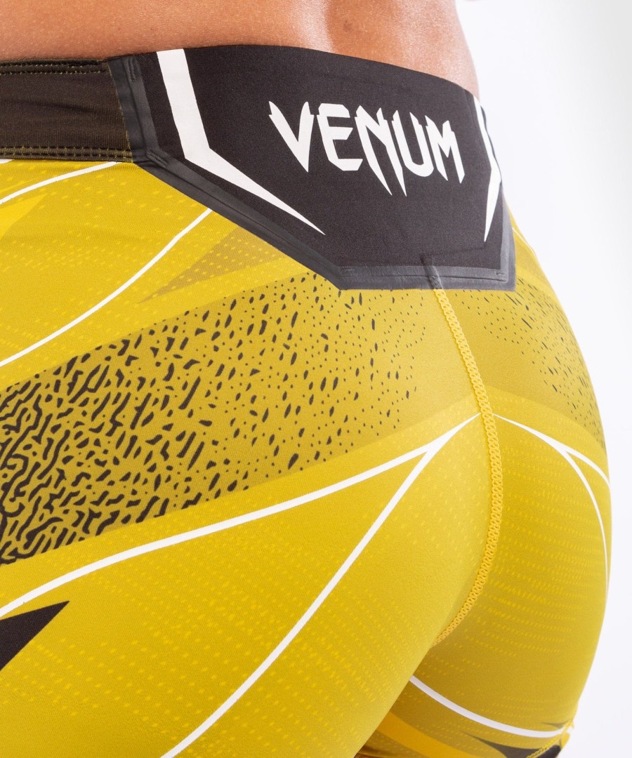 dámské kraťasy ufc venum authentic fight night vale tudo - short fit - Žluté