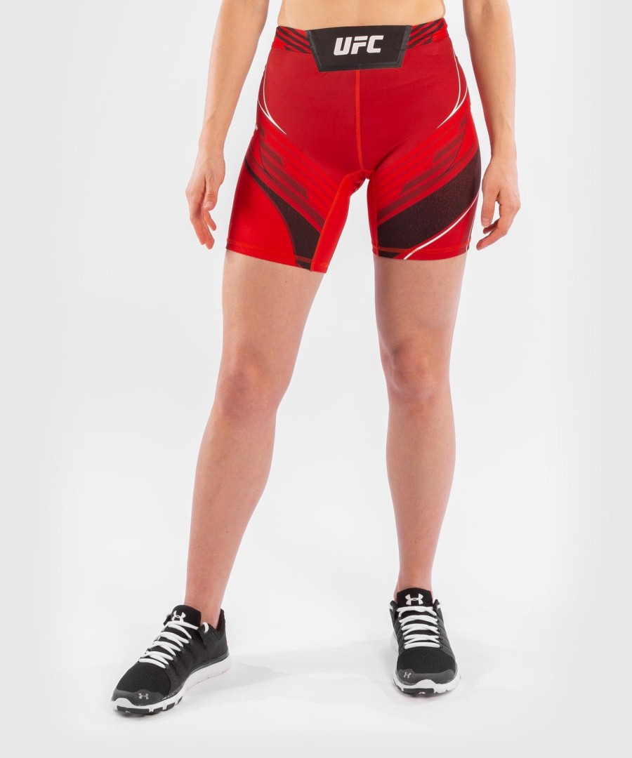 dámské kraťasy ufc venum authentic fight night vale tudo - long fit - Červené