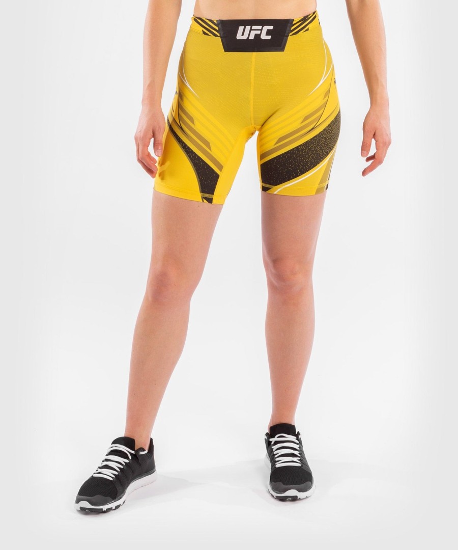 dámské kraťasy ufc venum authentic fight night vale tudo - long fit - žluté