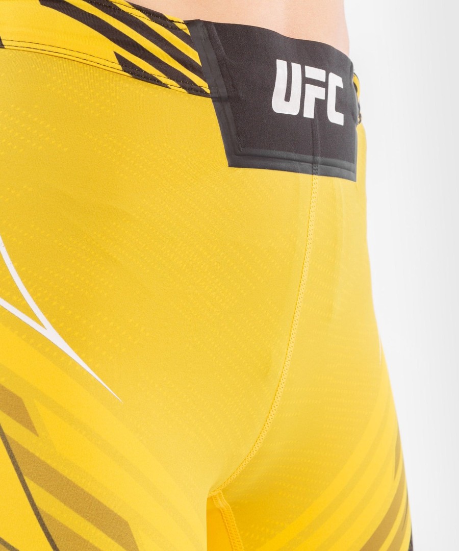 dámské kraťasy ufc venum authentic fight night vale tudo - long fit - žluté