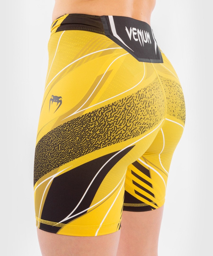 dámské kraťasy ufc venum authentic fight night vale tudo - long fit - žluté