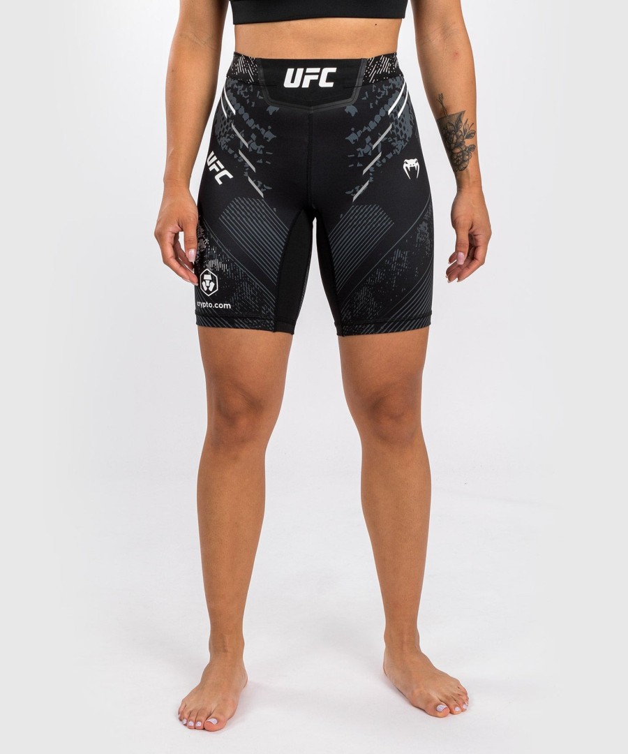 dámské kraťasy ufc adrenaline by venum authentic fight night vale tudo - long fit - Černé
