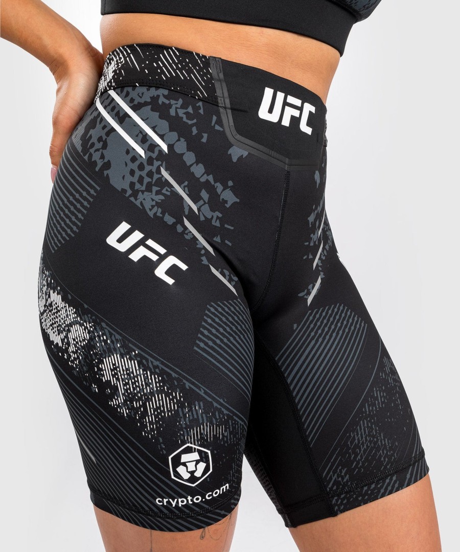 dámské kraťasy ufc adrenaline by venum authentic fight night vale tudo - long fit - Černé
