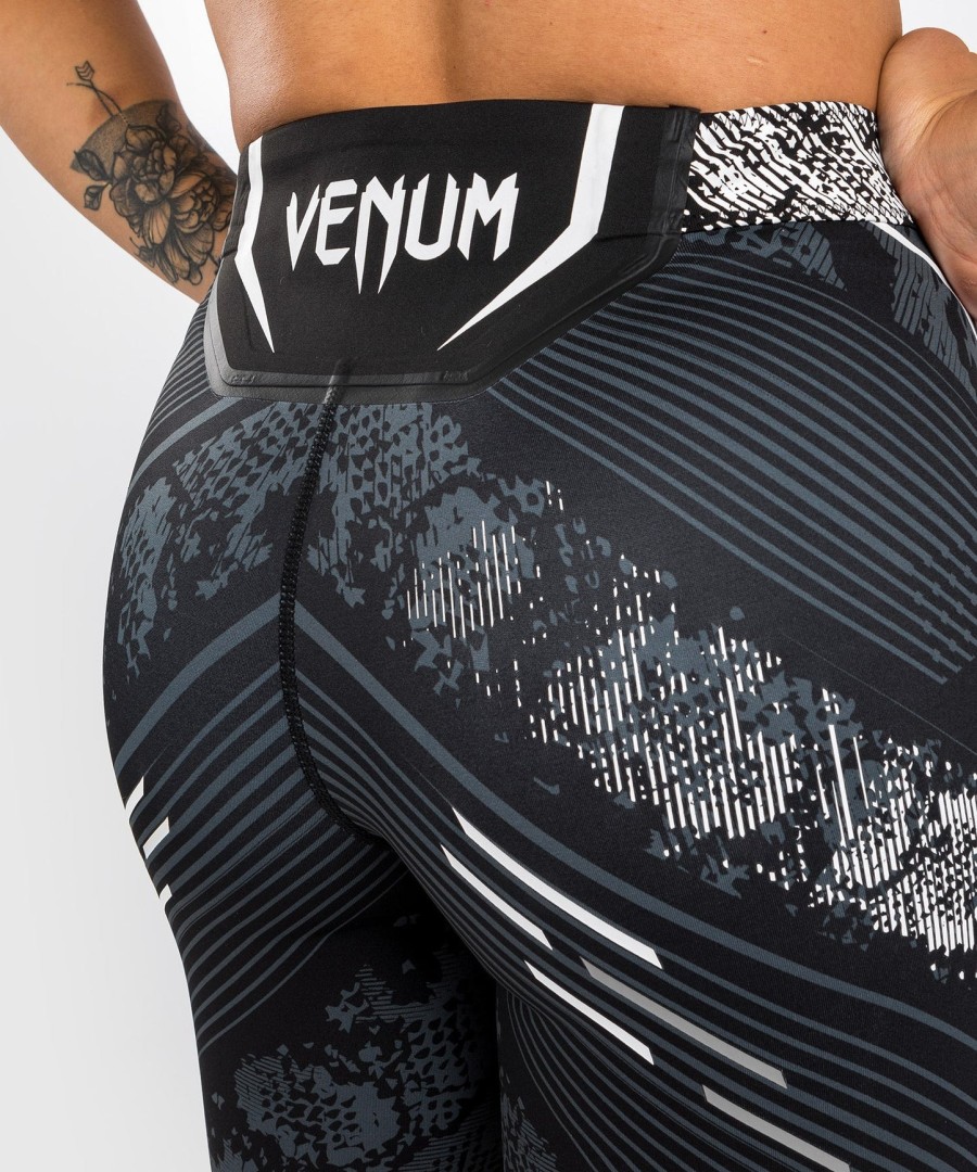 dámské kraťasy ufc adrenaline by venum authentic fight night vale tudo - long fit - Černé