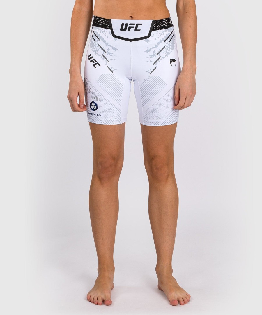 dámské kraťasy ufc adrenaline by venum authentic fight night vale tudo - dlouhý střih - bílé