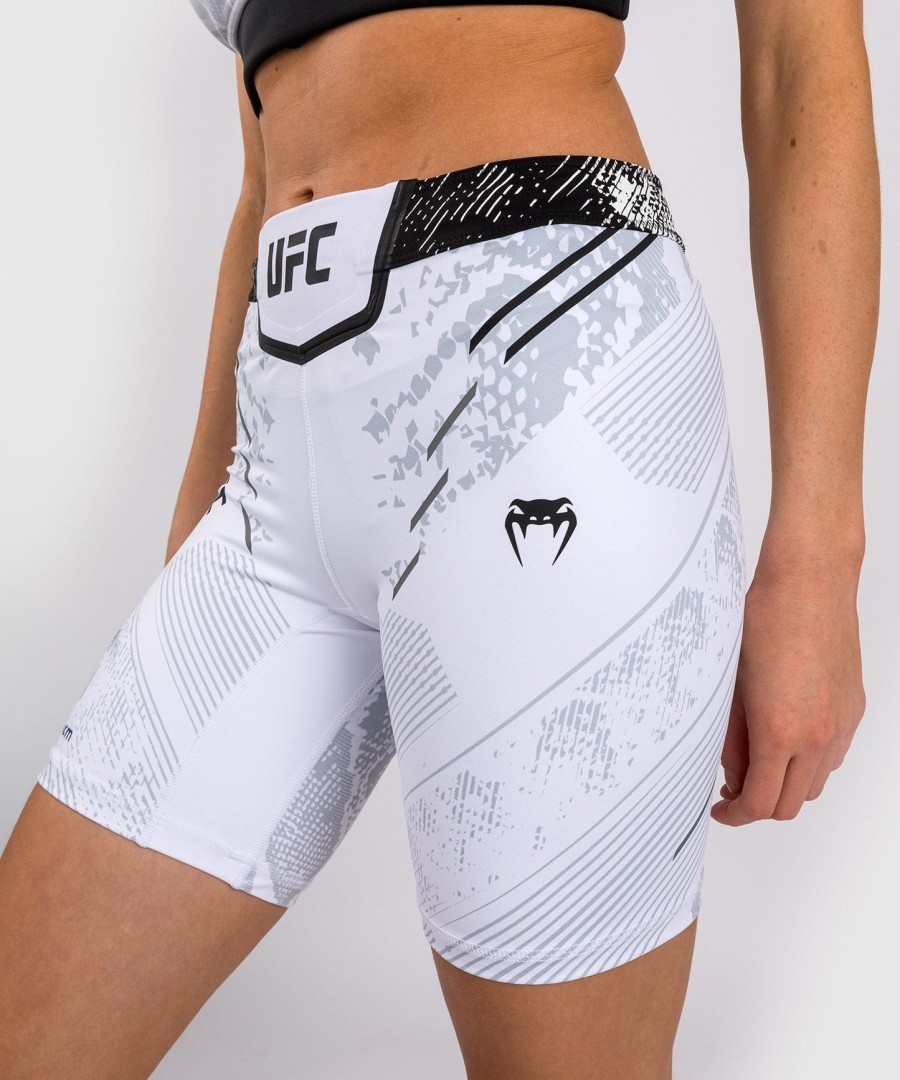 dámské kraťasy ufc adrenaline by venum authentic fight night vale tudo - dlouhý střih - bílé
