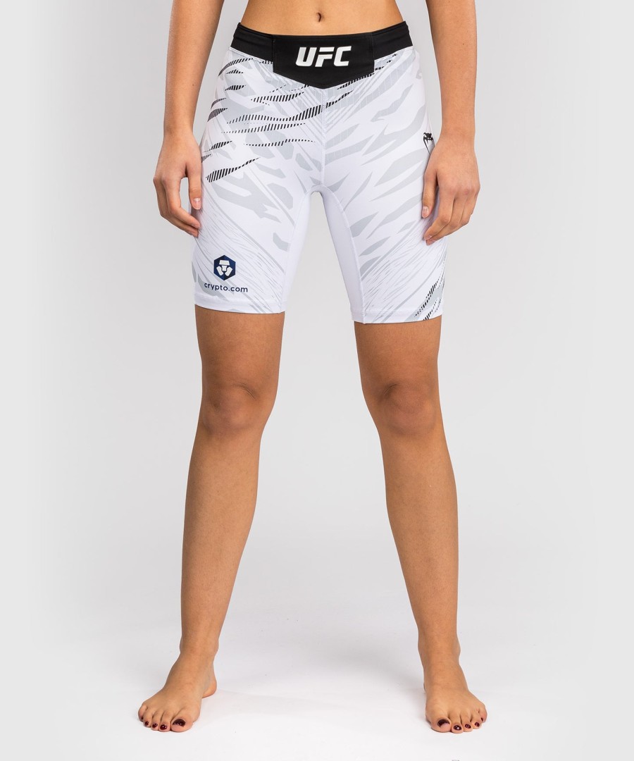 dámské kraťasy ufc fusion by venum authentic fight night vale tudo - long fit - bílé