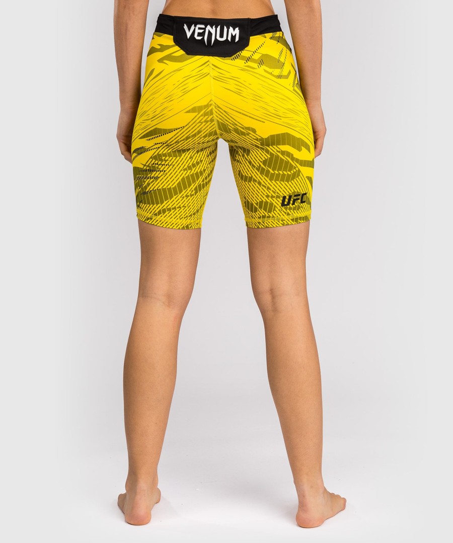 dámské kraťasy ufc fusion by venum authentic fight night vale tudo - long fit - žluté