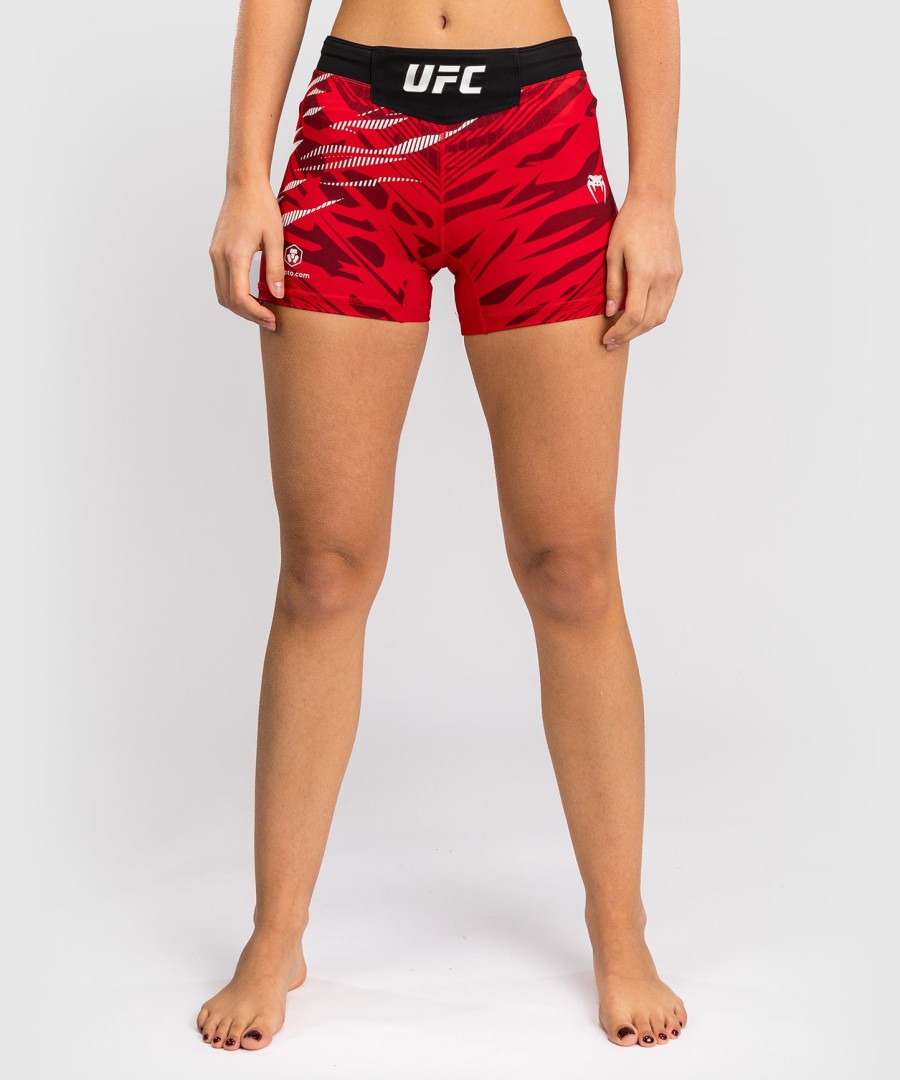 dámské kraťasy ufc fusion by venum authentic fight night vale tudo - krátký střih - červené