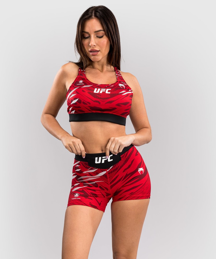 dámské kraťasy ufc fusion by venum authentic fight night vale tudo - krátký střih - červené