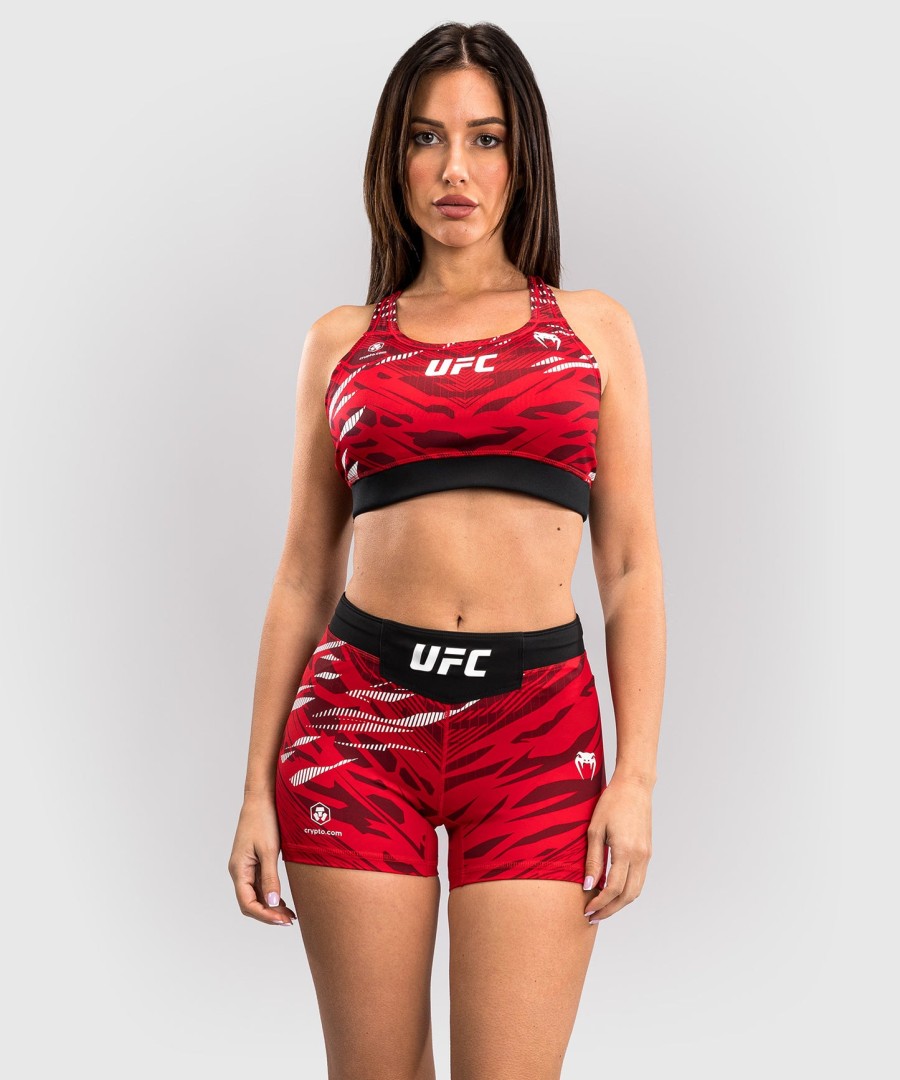 dámské kraťasy ufc fusion by venum authentic fight night vale tudo - krátký střih - červené