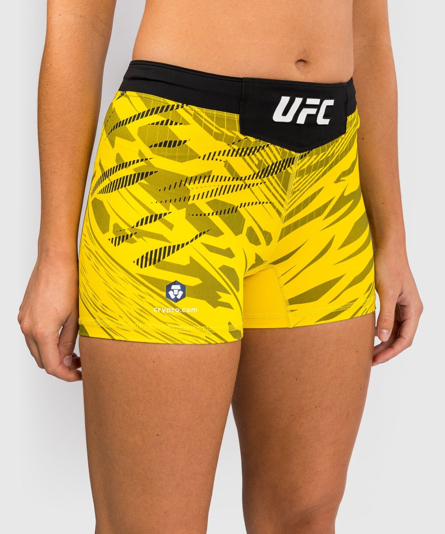 dámské kraťasy ufc fusion by venum authentic fight night vale tudo - krátký střih - žluté