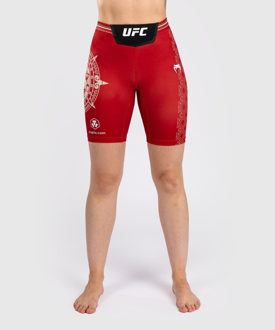 dámské kraťasy noche ufc by venum authentic fight night vale tudo - long fit - Červené