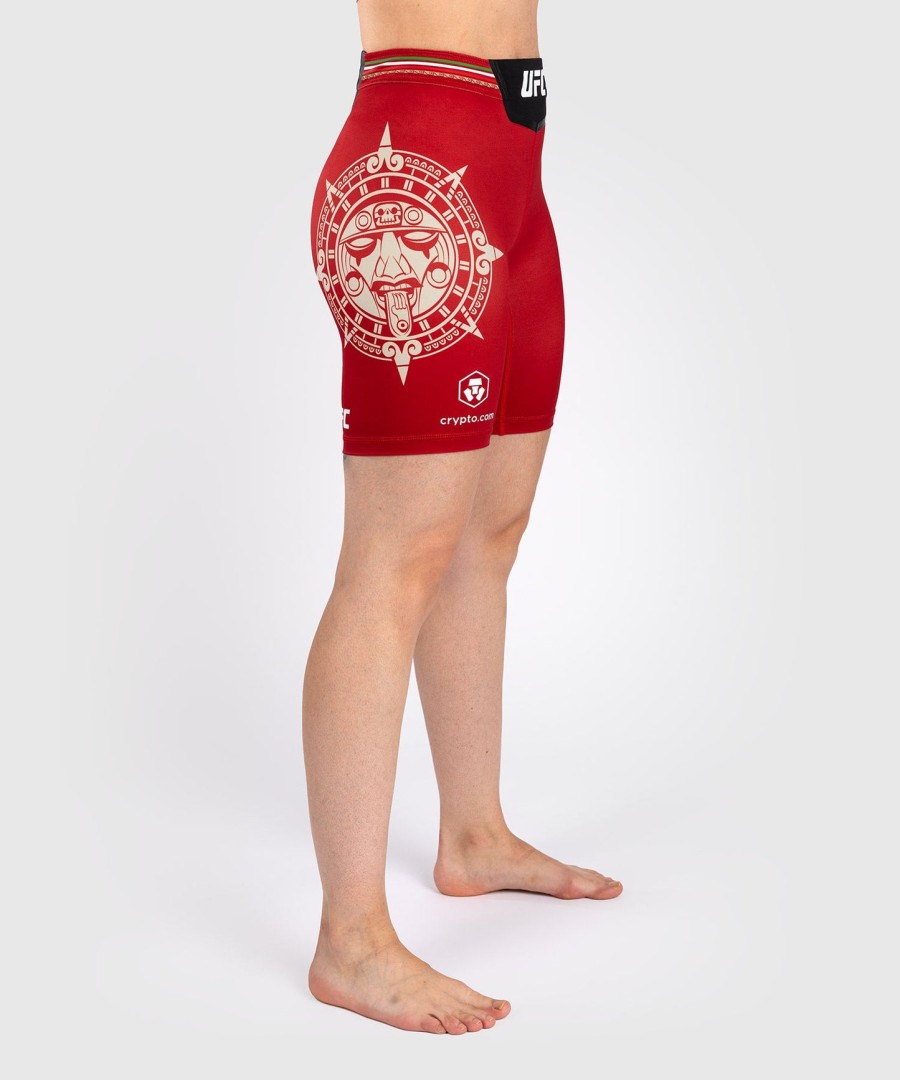 dámské kraťasy noche ufc by venum authentic fight night vale tudo - long fit - Červené