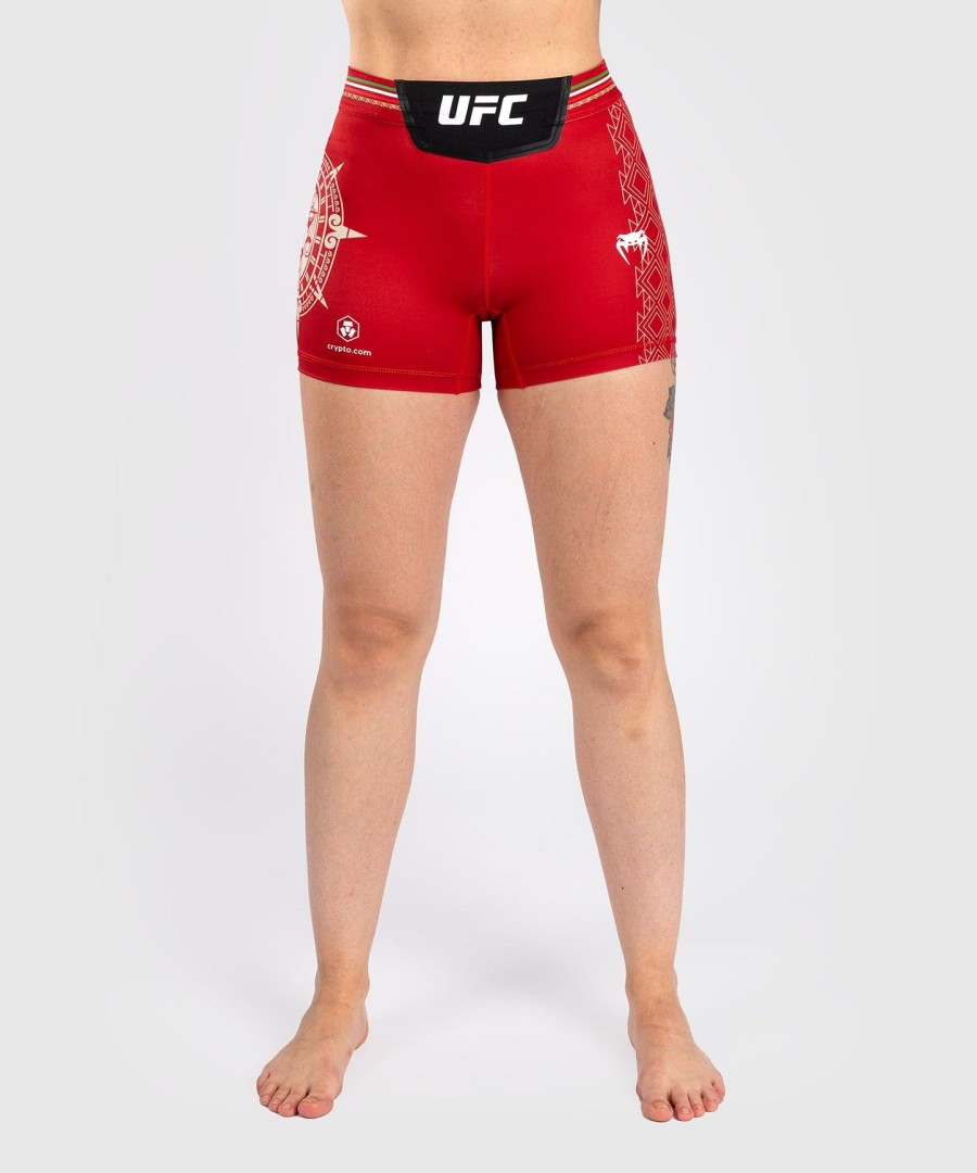 dámské kraťasy noche ufc by venum authentic fight night vale tudo - short fit - Červené