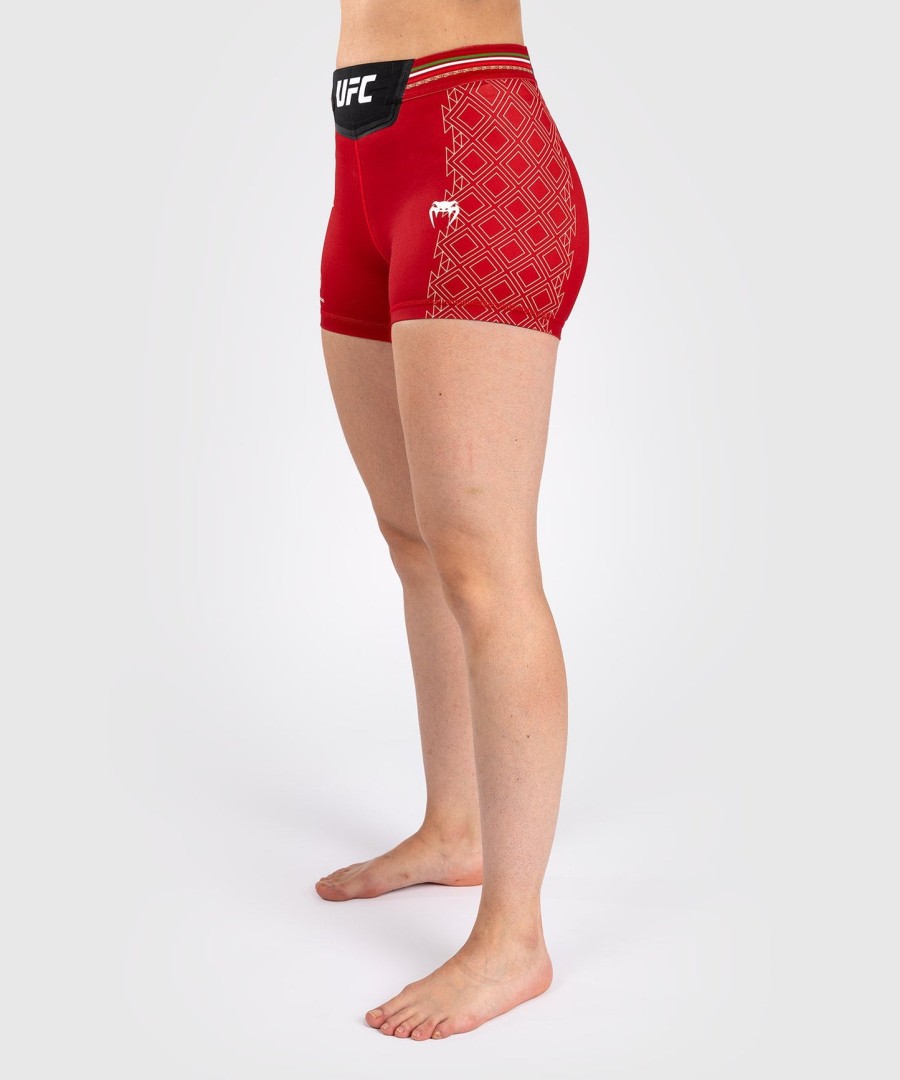 dámské kraťasy noche ufc by venum authentic fight night vale tudo - short fit - Červené