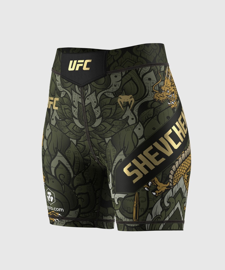 Ženy ufc unrivaled by venum green valentina shevchenko vale tudo short
