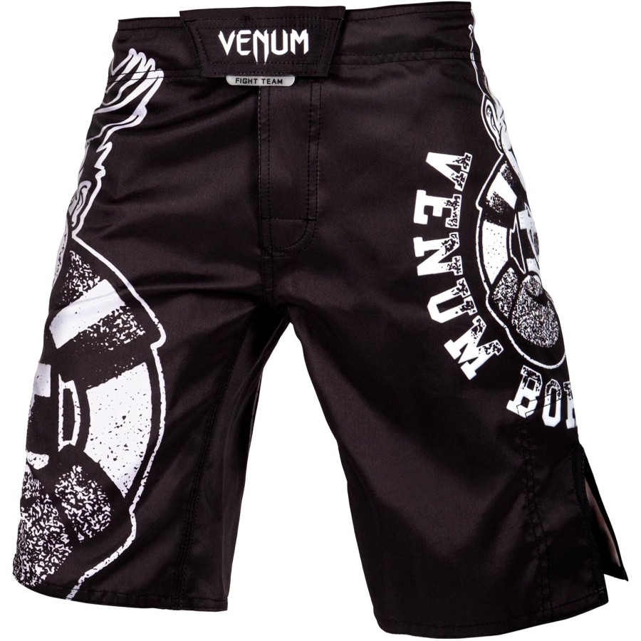 dětské bojové kraťasy venum born to fight - černobílé