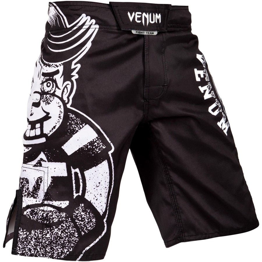 dětské bojové kraťasy venum born to fight - černobílé