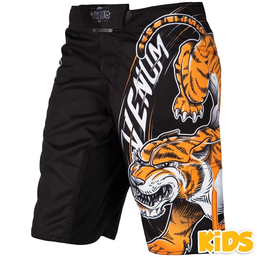 dětské bojové kraťasy venum tiger king - černé