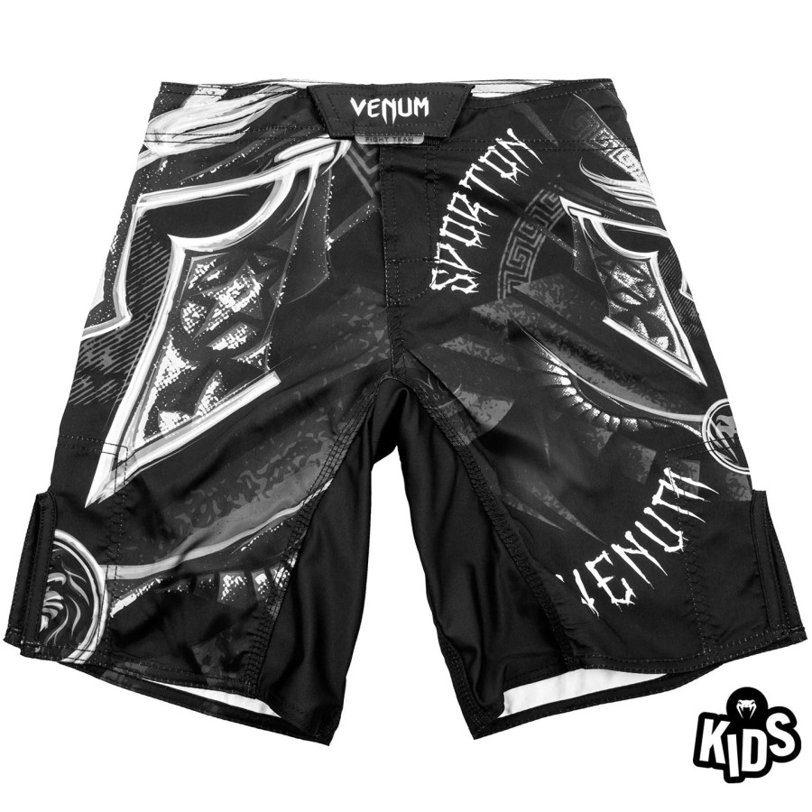 dětské bojové kraťasy venum gladiator - černobílé
