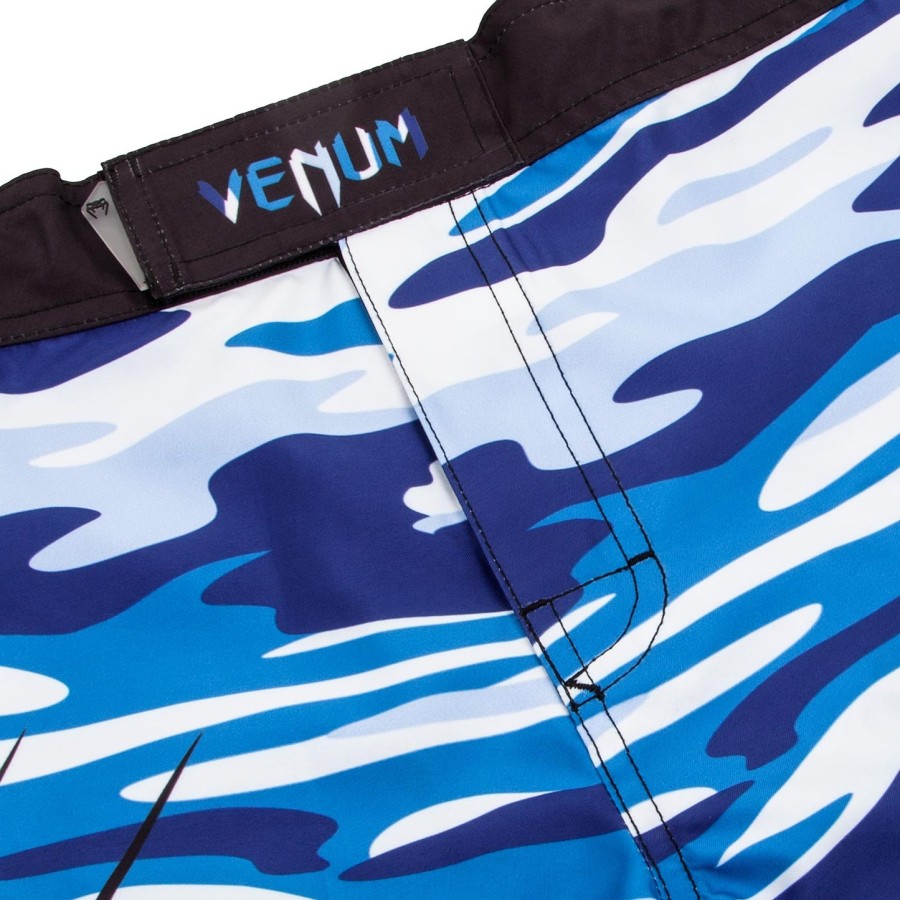 bojové kraťasy venum wave camo - modré