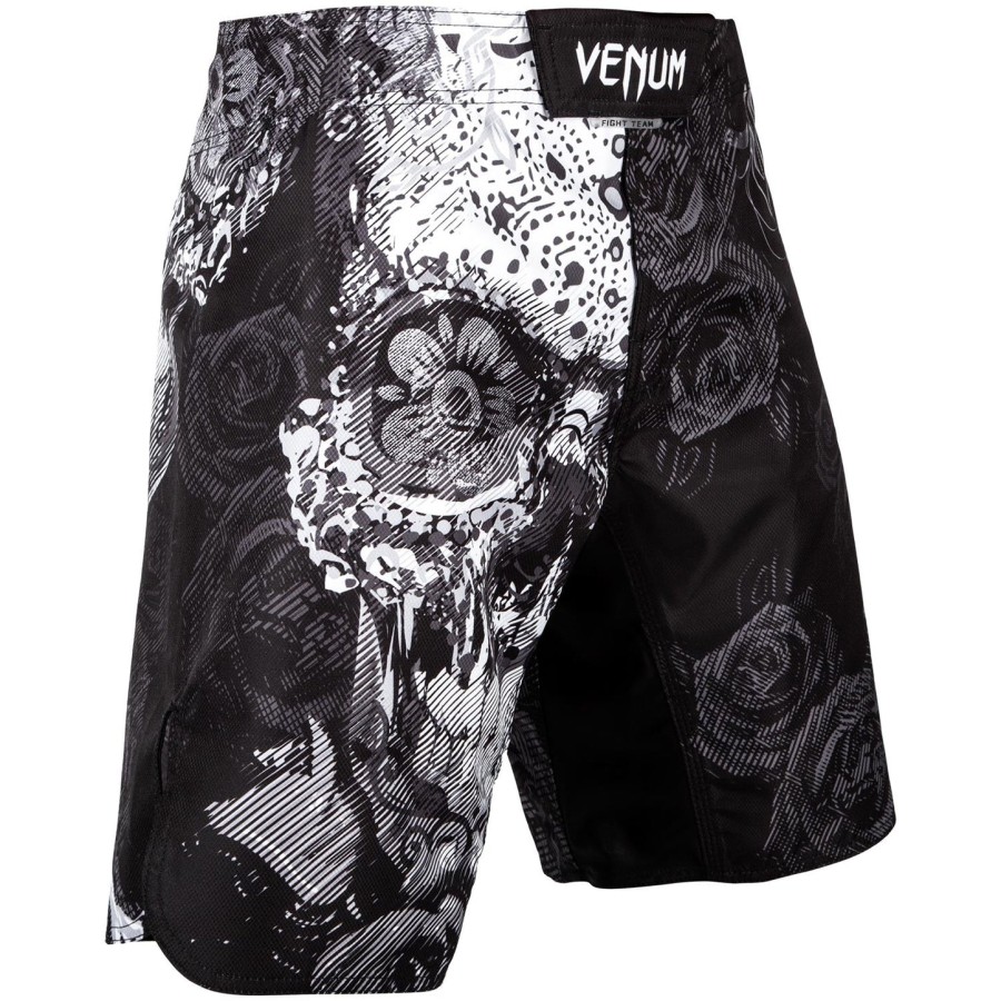 bojové kraťasy venum santa muerte 3.0 - černo-bílé