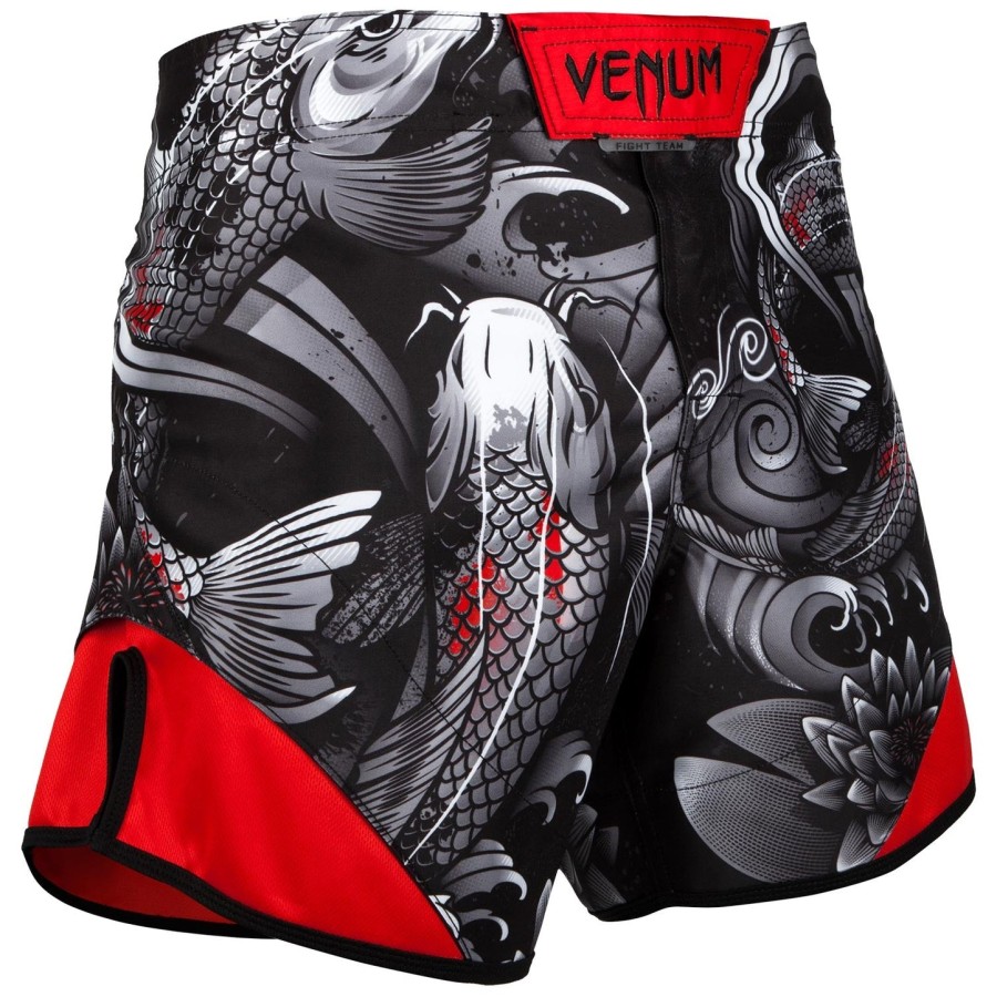 bojové kraťasy venum koi 2.0 - černo-bílé