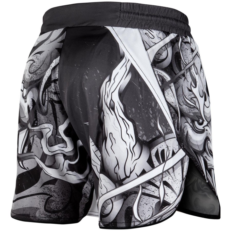 venum devil fightshorts - bílo-černé