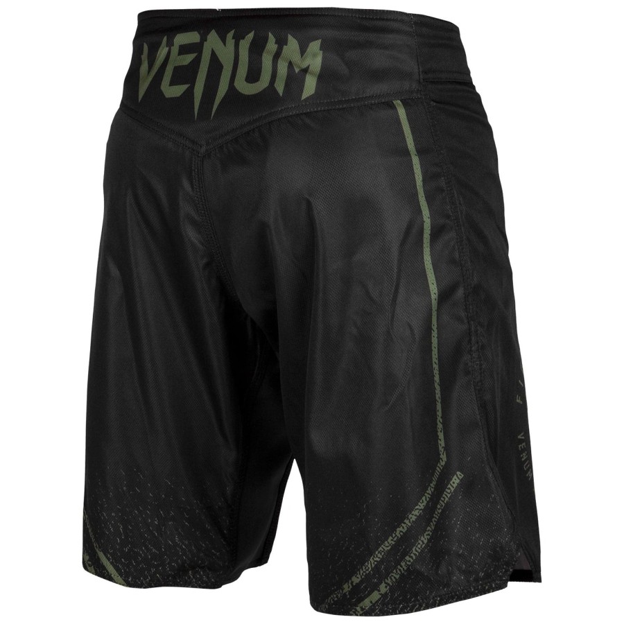 venum signature fightshorts - Černékhaki - exkluzivní