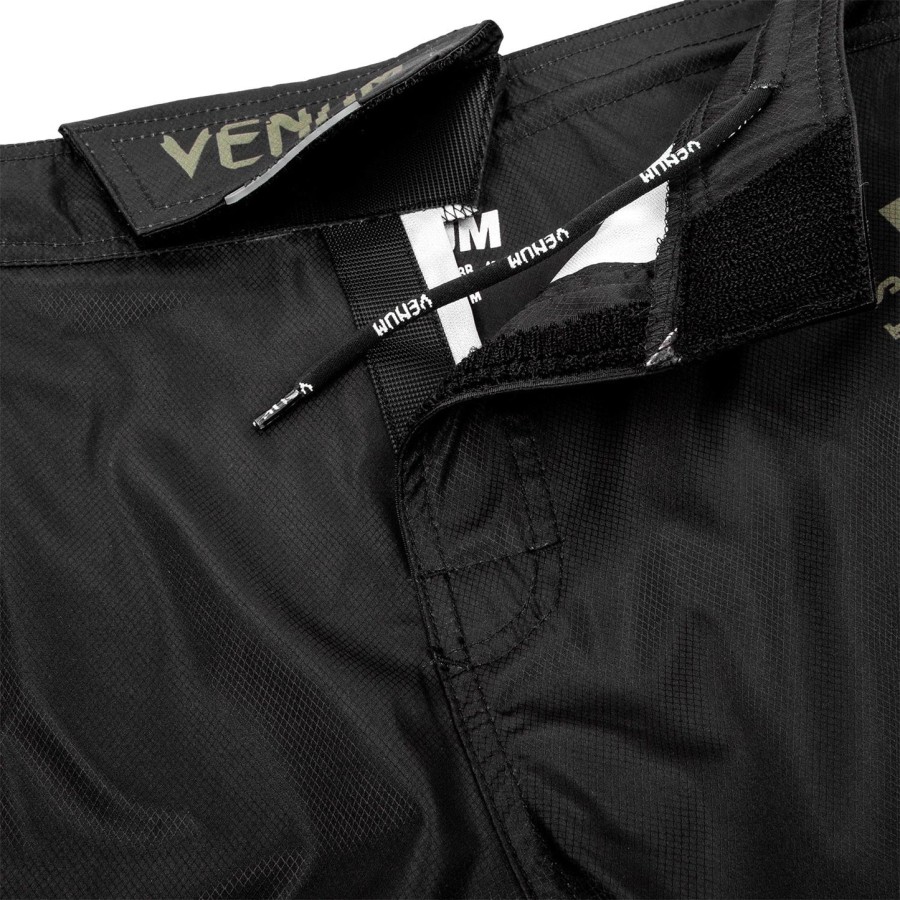 venum signature fightshorts - Černékhaki - exkluzivní