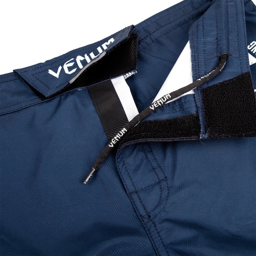 venum signature fightshorts - tmavě modrébílé