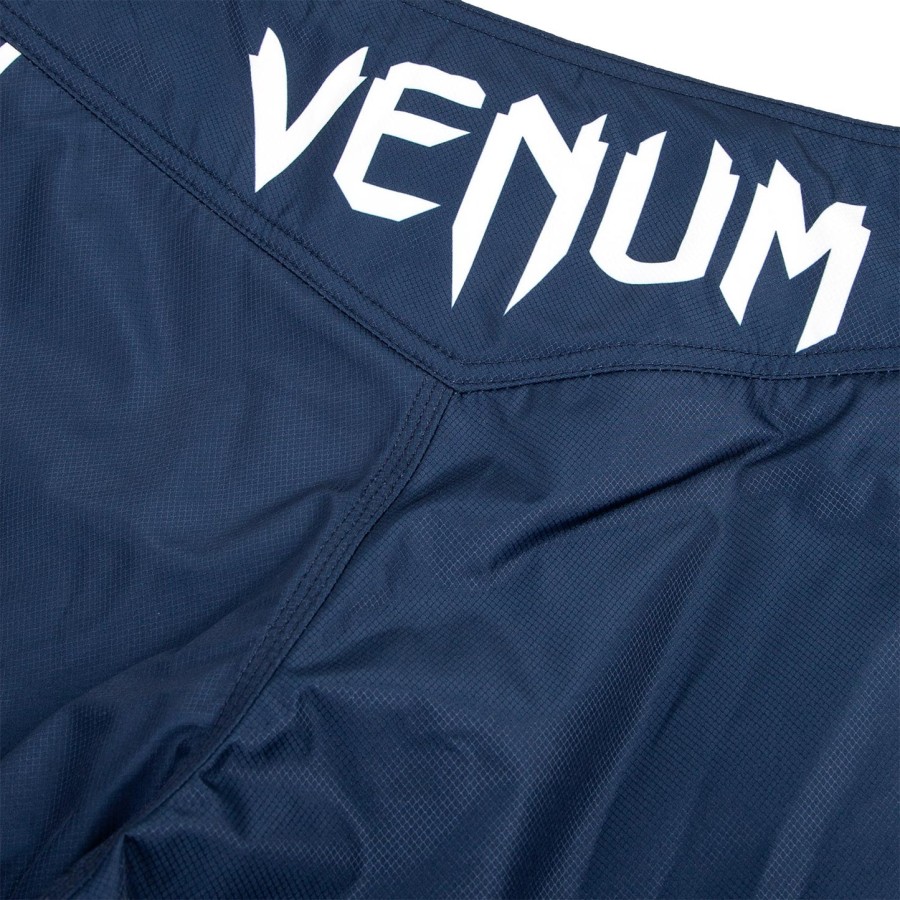 venum signature fightshorts - tmavě modrébílé