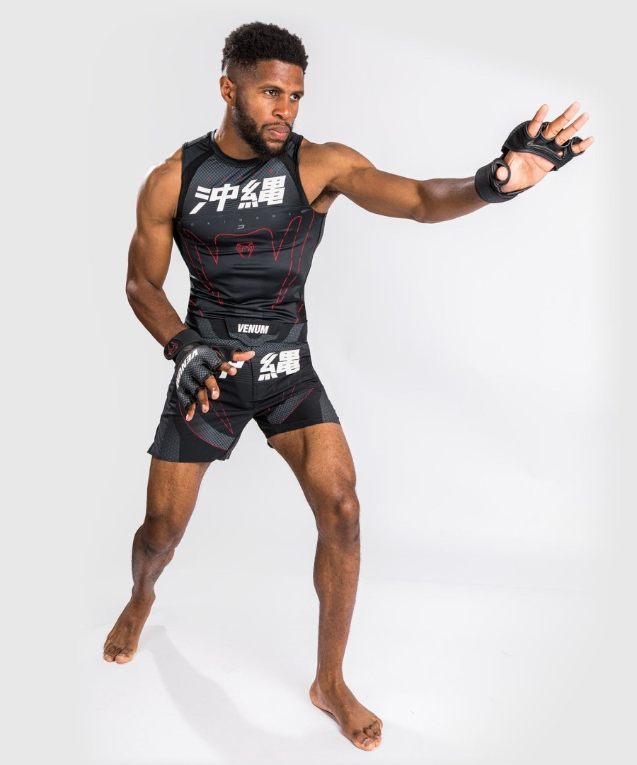 venum okinawa 3.0 fightshorts - ČernoČervené