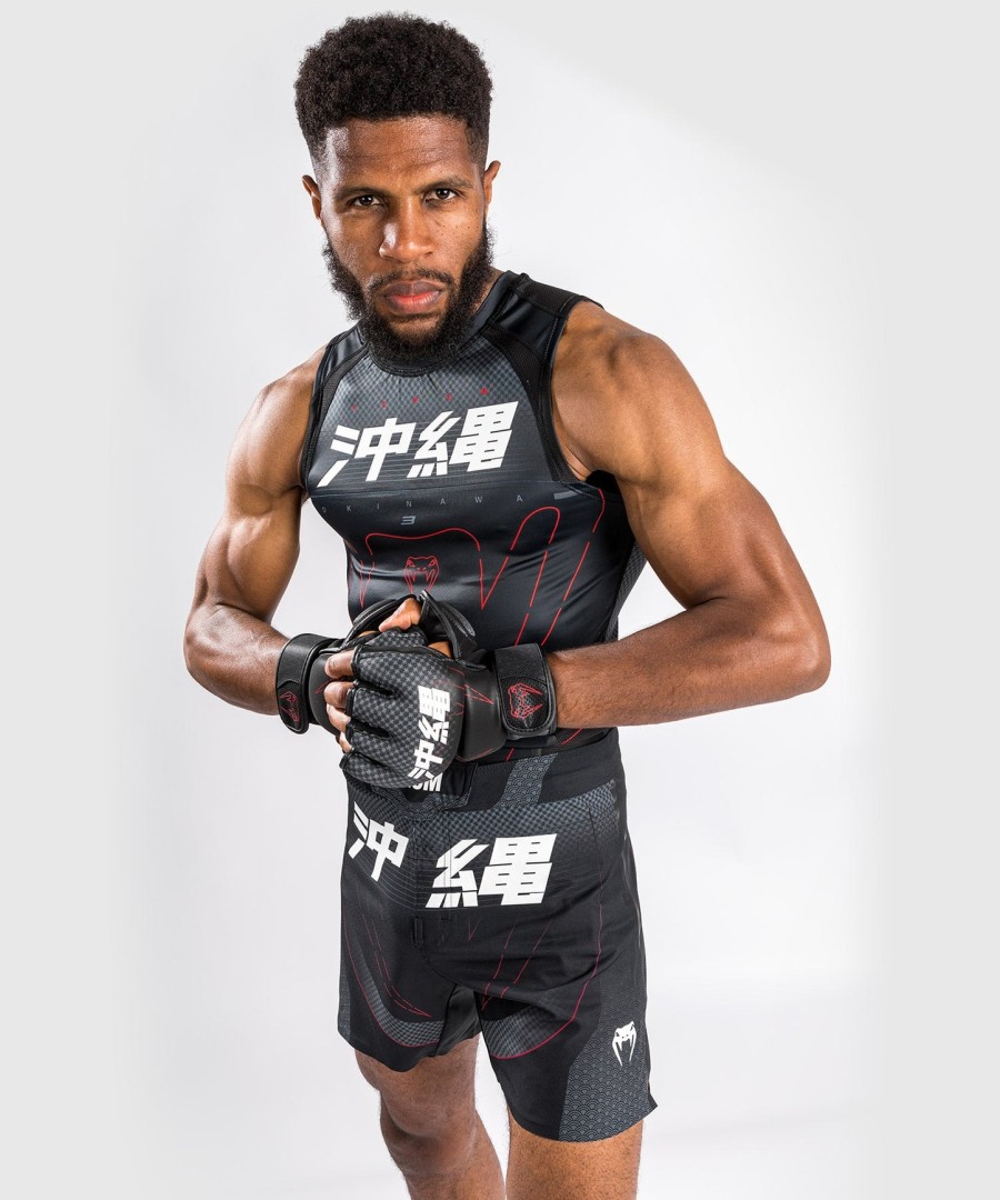 venum okinawa 3.0 fightshorts - ČernoČervené