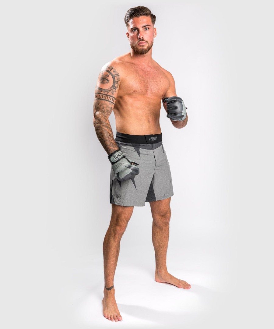 kraťasy venum stone fightshorts - minerálně zelené