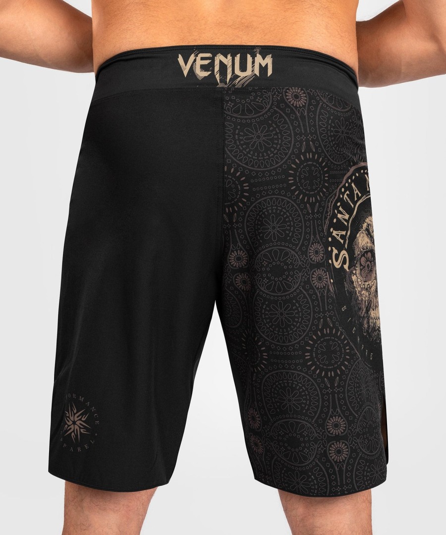 venum santa muerte dark side - bojové kraťasy - Černohnědé