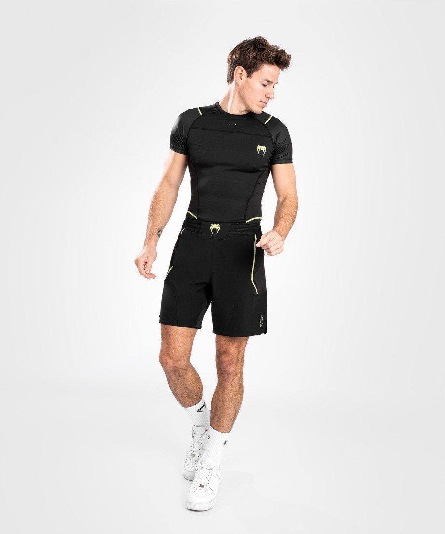 pánské kraťasy venum fusion 2.0 fightshort - ČernéŽluté