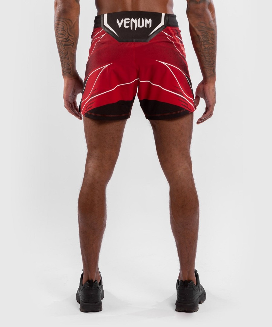 pánské kraťasy ufc venum authentic fight night - short fit - Červené