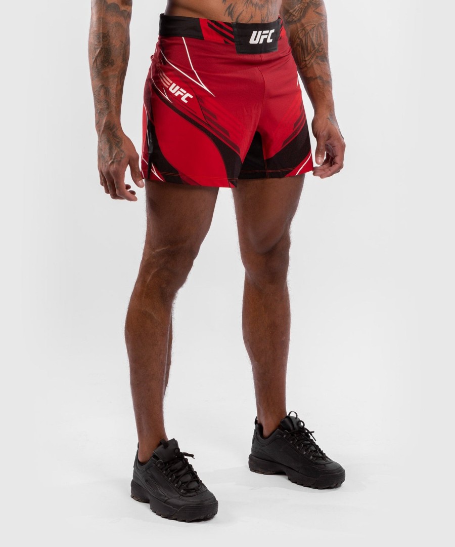 pánské kraťasy ufc venum authentic fight night - short fit - Červené