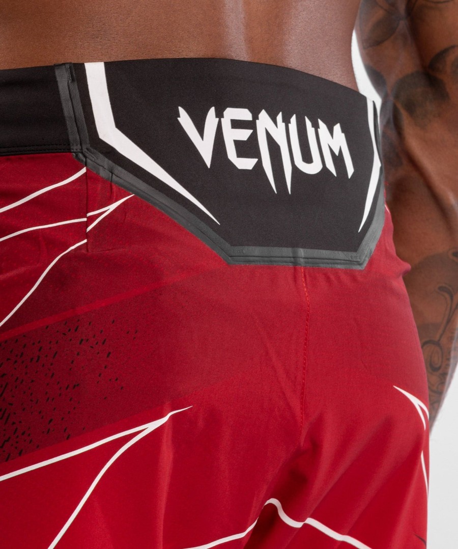pánské kraťasy ufc venum authentic fight night - short fit - Červené