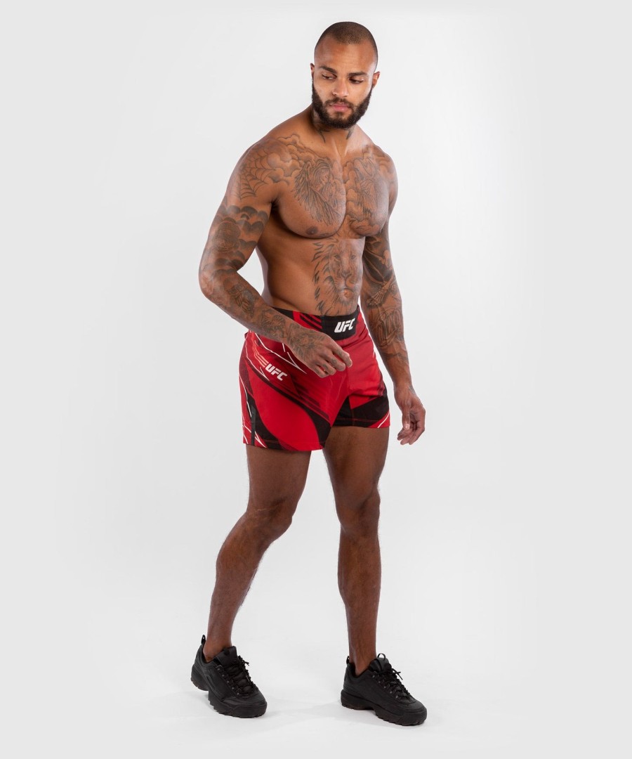 pánské kraťasy ufc venum authentic fight night - short fit - Červené