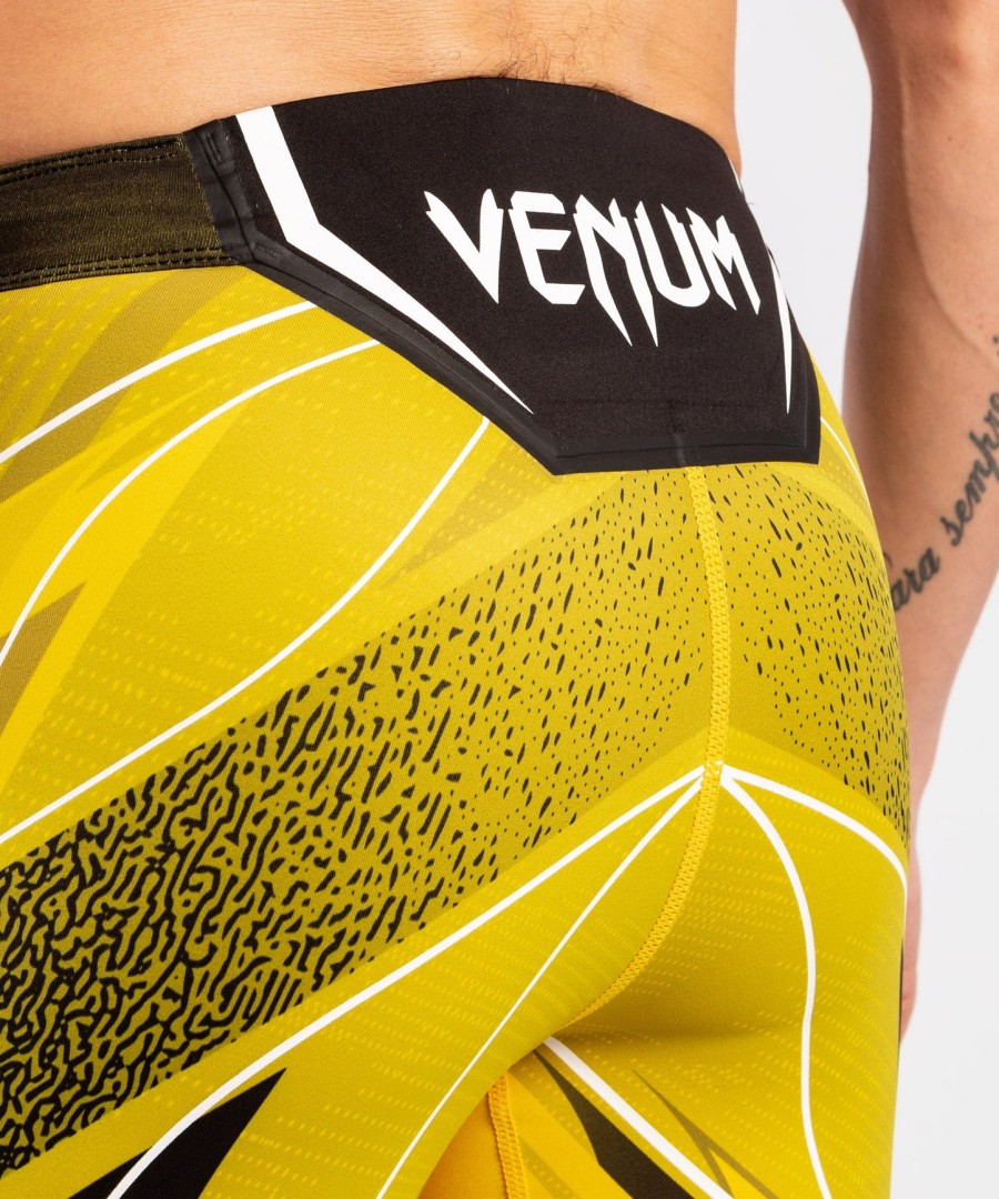 pánské kraťasy ufc venum authentic fight night vale tudo - krátký střih - žluté