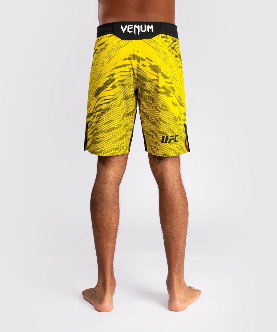 pánské kraťasy ufc fusion by venum authentic fight night fight short - long fit - žluté