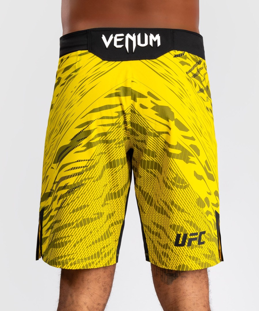 pánské kraťasy ufc fusion by venum authentic fight night fight short - long fit - žluté