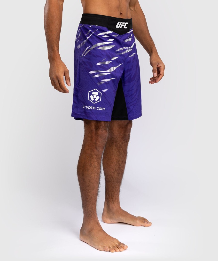 pánské kraťasy ufc fusion by venum authentic fight night fight short - long fit - fialové