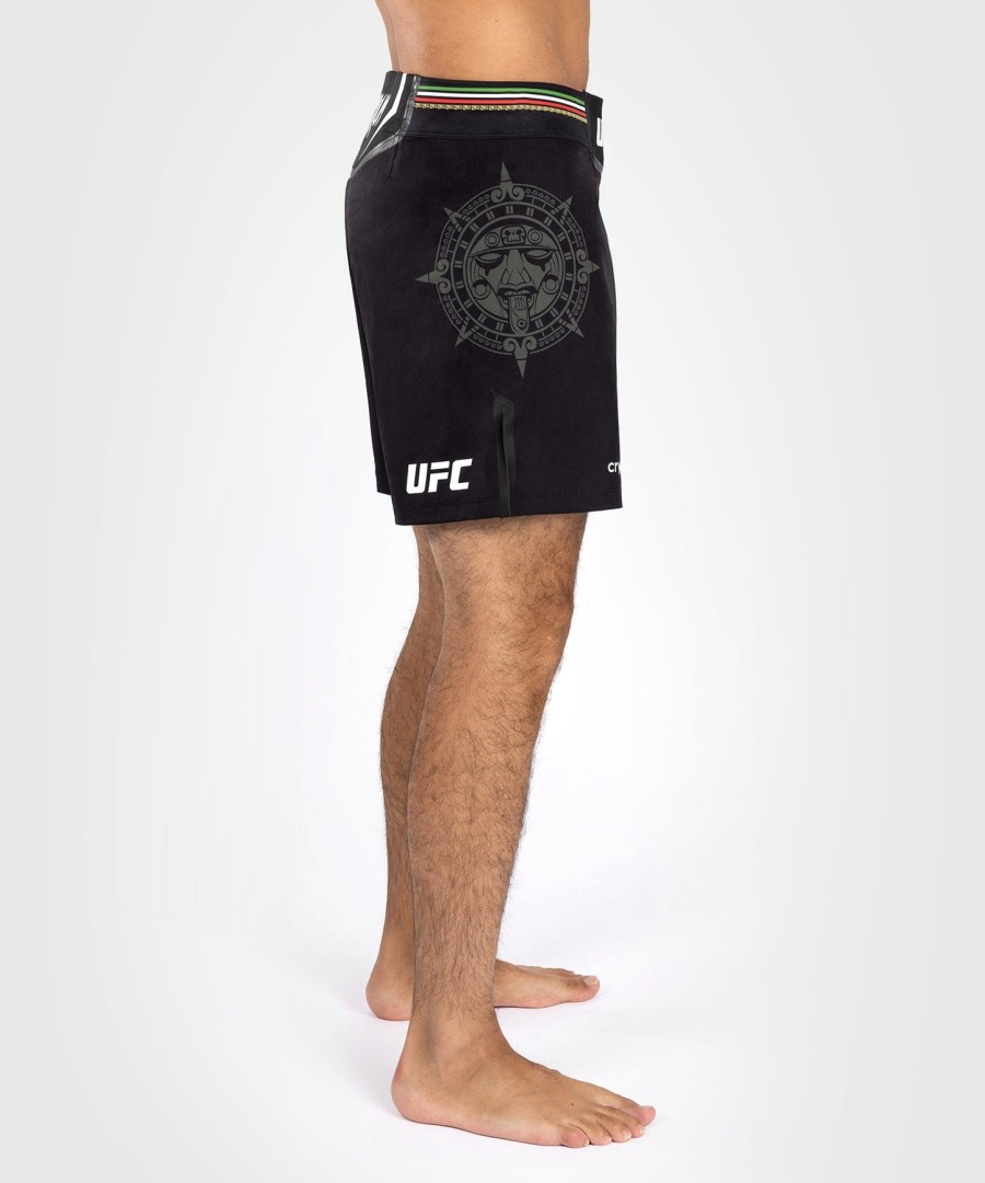 pánské kraťasy noche ufc by venum authentic fight night fight short - short fit - Černé